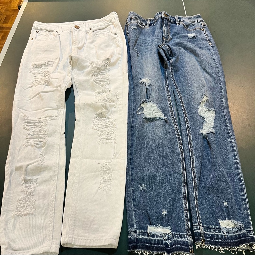 Bundle of boyfriend straight jeans
